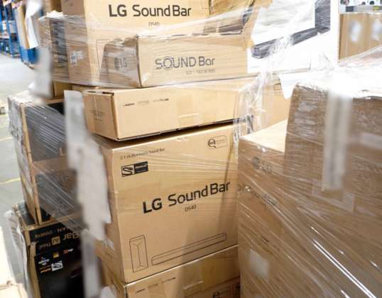 LG Multimedia – Returned goods such as hi-fi system, laptop, monitor