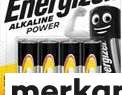 Energizer batterier alkalisk effekt mignon (AA) 4 stk.