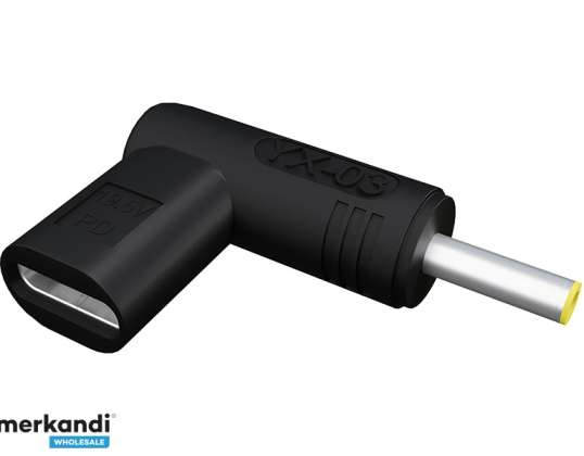 USB adapter USB C socket plug DC1 7/4 0 76 091#