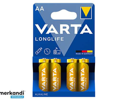 Alkaline battery AA 1.5 LR6 Varta 82 545#