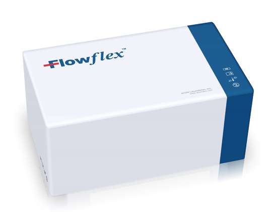 Pruebas de antígenos Acon FlowFlex al por mayor, caja de 25 - Detección de COVID-19