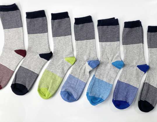 Socks mix, underwear, underwear socks, undergarments, for boys and girls, 7 pair pack, brand "Oeko-Tex", for resellers, A-goods