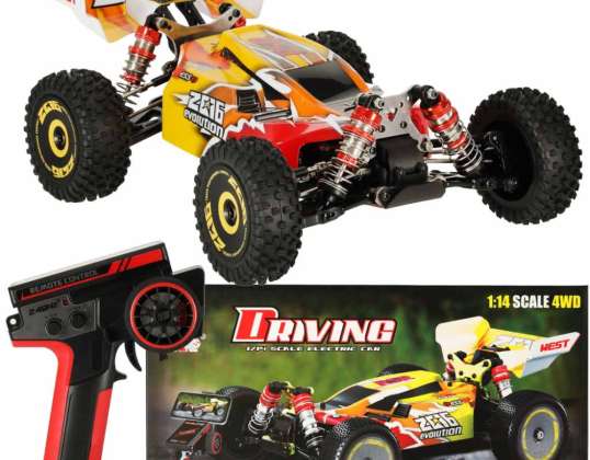 Remote Control RC Car WLToys 144010 Speed Racing 1:14 Brushless Motor 75km/h