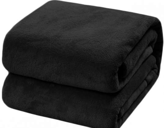 MICROFIBER BLANKET 200x220 SOFT BEDSPREAD (KMIKRO200)