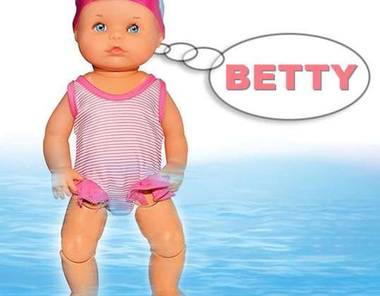 Wasserdichte Puppe zum Spielen im Wasser BUDDYSWIM BETTY