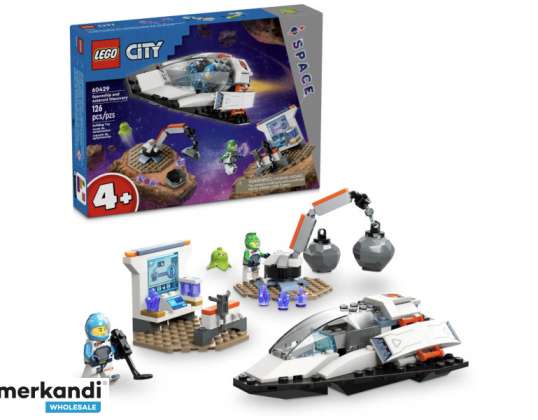 LEGO City Een asteroïde ophalen in de ruimte 60429
