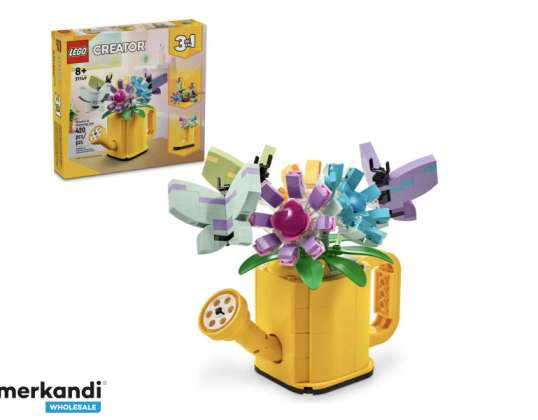 LEGO Creator L’arrosoir 3 en 1 avec des fleurs 31149