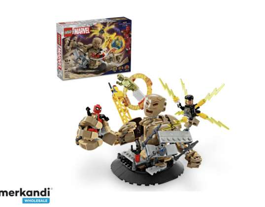 LEGO Марвел Спайдърмен срещу Sandman Showdown 76280