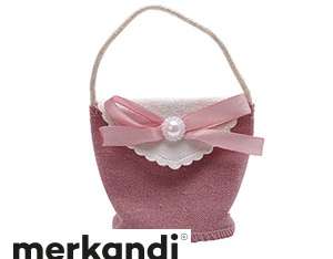 Tasche für Kleinteile 8 cm rosa