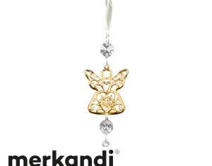 Decoratieve hanger ANGEL Sieraden 15 cm goud