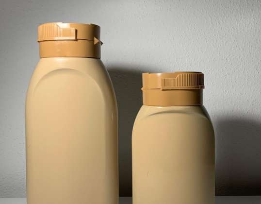 Plastic bottle for food or drugstore