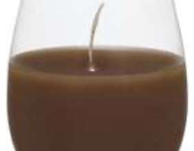 Scented candle in glass, size 10x8 cm - perfect for decoration and relaxation, wholesale