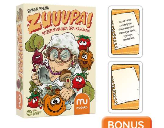 MODUKO Zuuupa παιχνίδι καρτών. Ζεστό παιχνίδι καρτών πάρτι 8