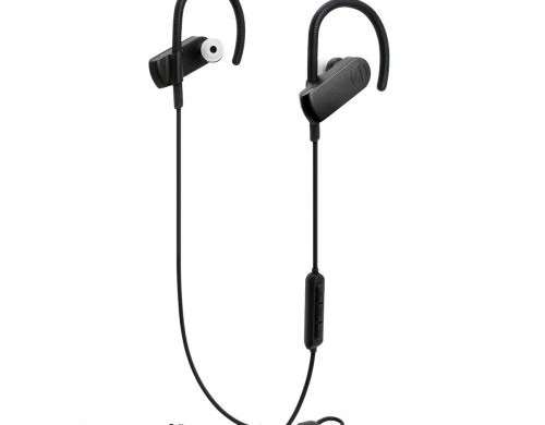 Audio Technica ATH SPORT70BT Bluetooth Kabellose In-Ear-Kopfhörer Blac