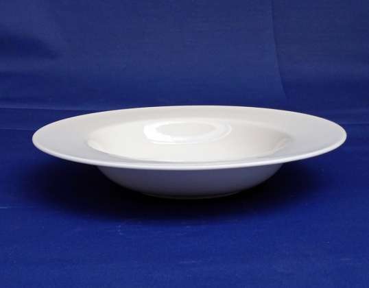 Фарфоровая тарелка 23 см белая TP T0468 T1915