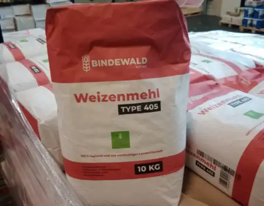 Type 405 flour - 10kg - 0.6 euro! Excellent Quality in 10 kg Bags for a Sensational Price!