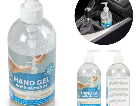 Cleaning gel with alcohol Trnsp White 500ml LT92707 N0401
