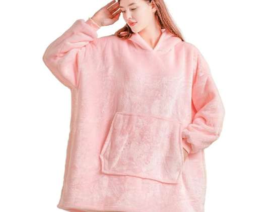 Cobertor Hoodie: Ultimate Comfort &amp; Warmth in One. Aconchegue-se com estilo com este cobertor aconchegante e vestível