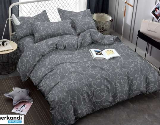 SET BIANCHERIA DA LETTO 200x220 COTONE SATINATO A-6881