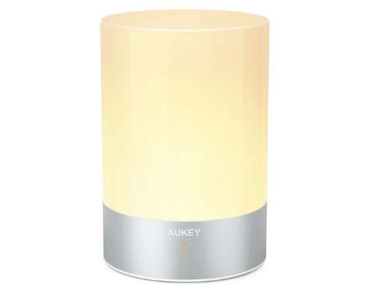 AUKEY Lampe de table rechargeable LT-ST21, base de commande tactile à 360°