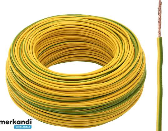 LgY cable 1 x 2 5 YELLOW-GREEN 2405#