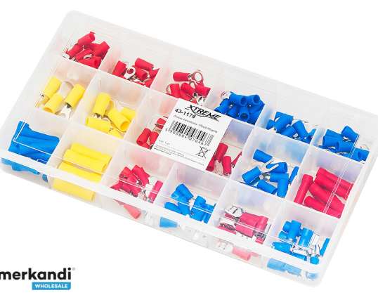 Steckverbinder-Set 175-tlg./18-Typen 43 117#