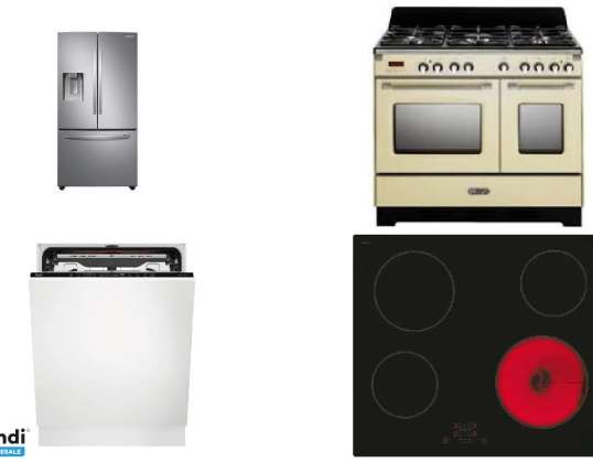 Functional and damaged major appliances set customer return - 16 units