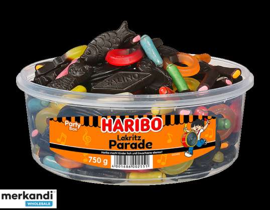 LÉKOŘICE HARIBO PARADE 750G DS