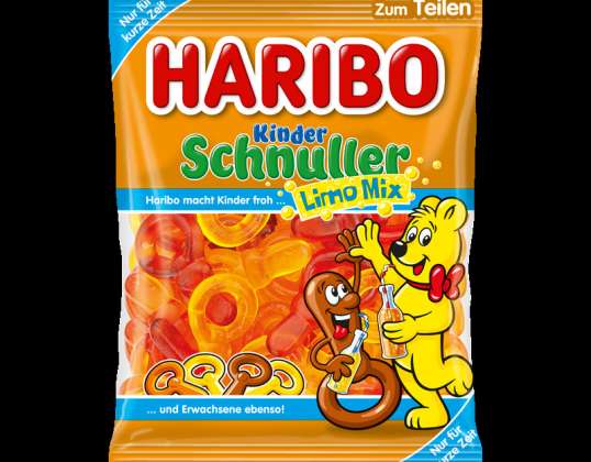 HARIBO KI. SCHNULLER LIMO MIX 175G BT