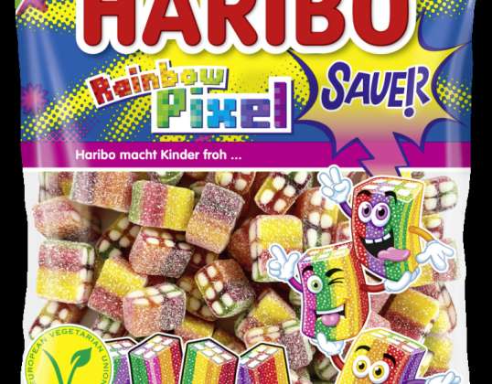 HARIBO RAINBOW PIXEL VEGE 160G BT