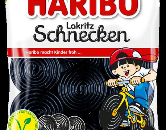 HARIBO LÉKOŘICE ŠNECI 175G BT