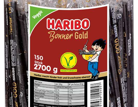 HARIBO BONNER GOLD 150ST DS