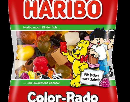 HARIBO FARGE RADO 100G BT