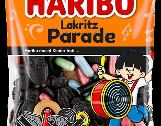 HARIBO LICORICE PARADE 175G BT