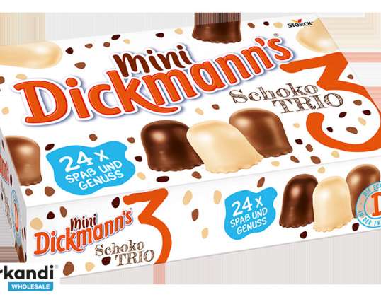 DICKMANN'S CHOCOLATE TRIO 24ER 200G PK