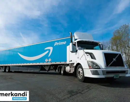 Amazon 1/2 lastbilslast med tillgängliga listor / 80% REA! ORDINARIE PRIS: 40.000 €! Elektronik.