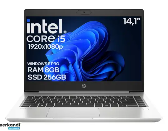 40x Ноутбук HP ProBook 440 G7 14.1" FullHD IPS Intel Core i5 10GEN 8GB DDR4 256GB SSD A/A-