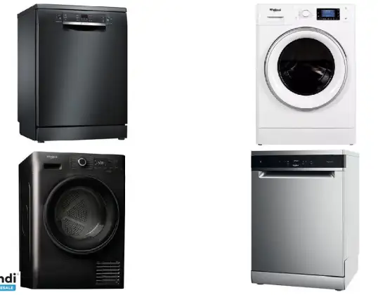 Set van 12 eenheden niet-functionele huishoudelijke apparaten van gerenommeerde merken