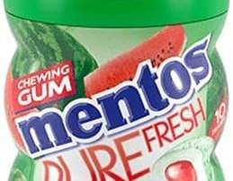 Mentos Gummi Wassermelone und reine frische Minze 60GR
