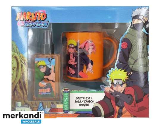 Naruto Cadeauset Mok + Keulen Licentie 20 x 25 x 8,5 cm