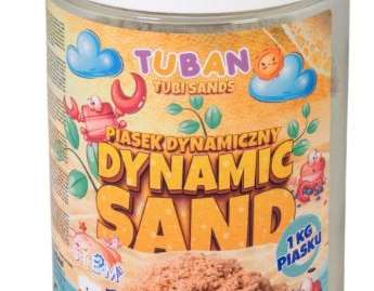 TUBAN dinaminis smėlis 1kg natūralus
