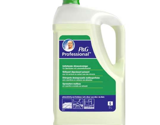 P&G Обезжиривающий концентрат, 5 л для поверхностей, контактирующих с пищевыми продуктами.