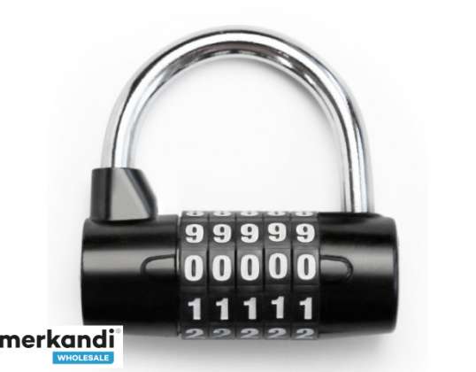 EB514 5 Digital Combination Padlock