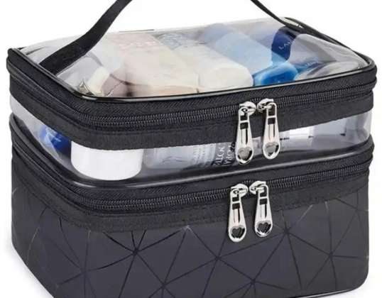 DA110 COSMETIC BAG CASE BLACK