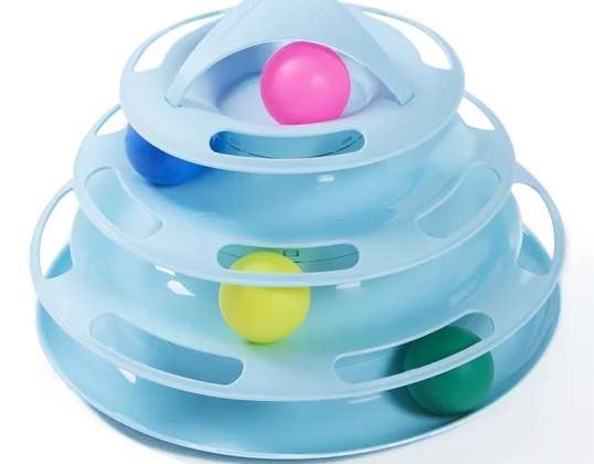 CAT TOY BALL TOWER INTERACTIVE