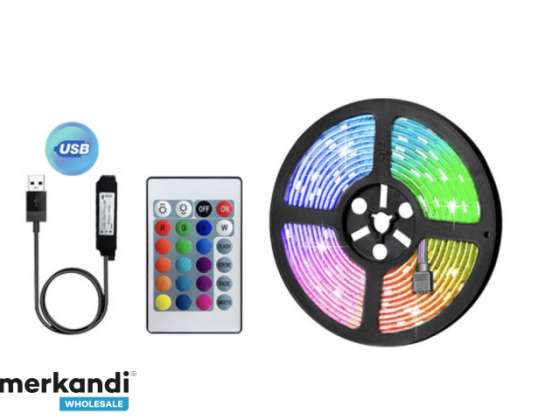 Tira LED USB RGB Retroiluminación BLUETOOTH 5M