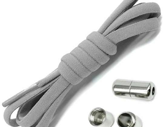 AG841B LACES WITHOUT TIE GREY