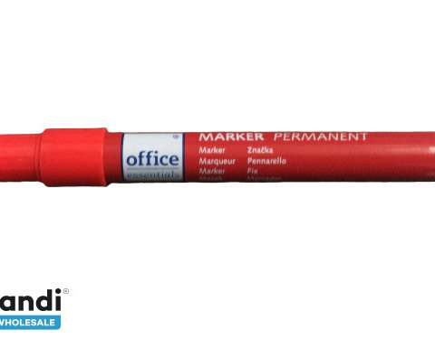 PERMANENT MARKER OFFICE RED