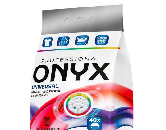 ONYX Professional Powder 40 Прання 2,4 кг кольорова фольга