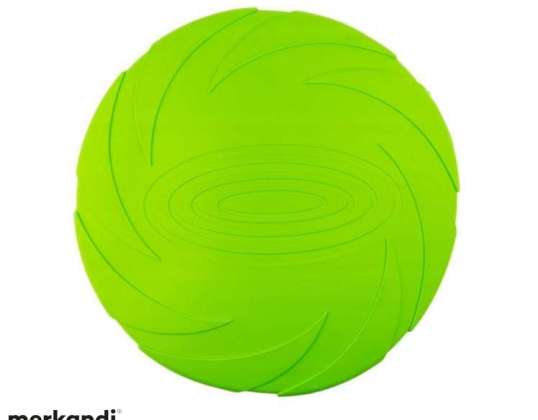 JOUET POUR CHIEN FRISBEE FLYING DISC CAOUTCHOUC NATUREL 18CM